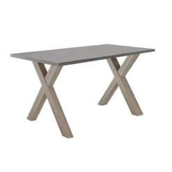 Mäusbacher Mister Office Schreibtisch X 140 Gestell Eiche Sägerau | Zum Toppreis