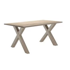 Mäusbacher Mister Office Schreibtisch X 160 Gestell Eiche Sägerau | Zum Toppreis