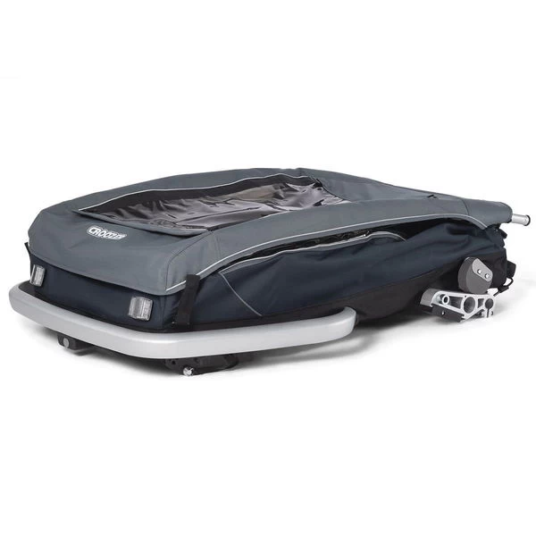 Croozer Kid Vaaya 2 Graphite Blue 2in1 Fahrradanhänger & Buggy-Set – Bild 7