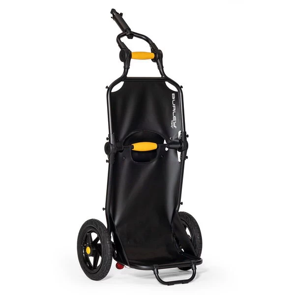 Burley Travoy Fahrradanhänger Und Einkaufstrolley Cool Grey Praktischer 2 In 1 Radanhänger – Bild 2