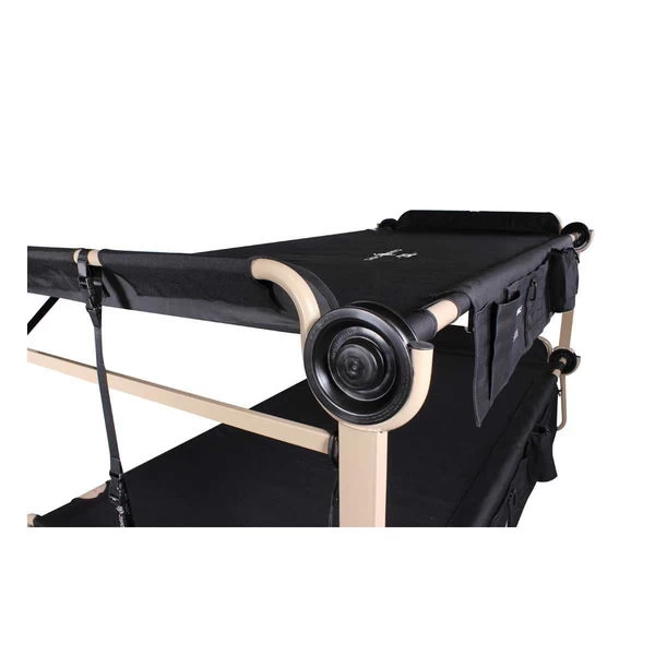 Disc-O-Bed 2XL Etagenbett Schwarz Modernes Feld- Und Campingbett – Bild 3