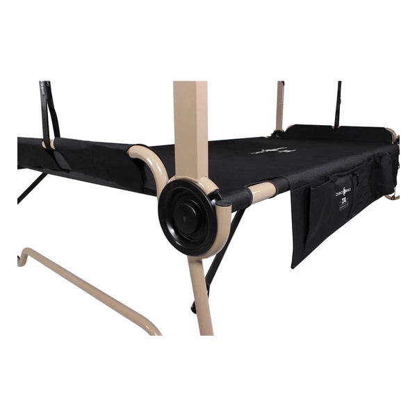 Disc-O-Bed 2XL Etagenbett Schwarz Modernes Feld- Und Campingbett – Bild 5