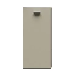 Now! No.14 By Hülsta Hängebaukasten 4R 1 Tür 76,8x35x34 - Lack-seidengrau/Hochglanz-seidengrau