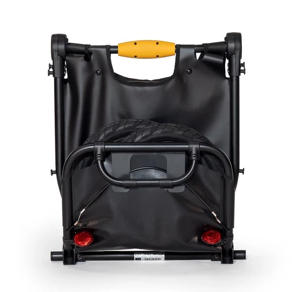 Burley Travoy Fahrradanhänger Und Einkaufstrolley Cool Grey Praktischer 2 In 1 Radanhänger – Bild 4