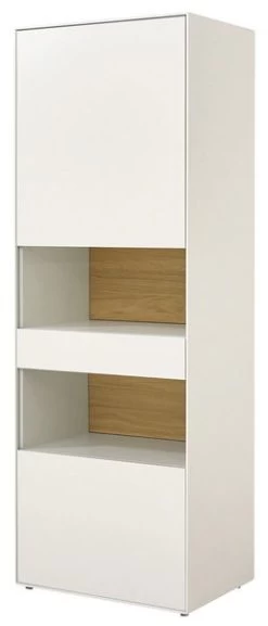 Now! By Hülsta Easy Vitrine 10R B Lack-reinweiß