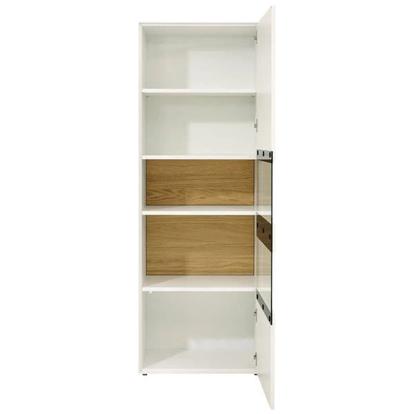 Now! By Hülsta Easy Wohnwand Lack-hellgrau 181x320x45 Mit Media-Lowboard - 5-teilig – Bild 6