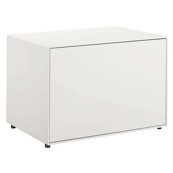 Now! By Hülsta Easy Wohnwand Hellgrau 179x268x44 5-teilig Mit Media-Lowboard – Bild 4