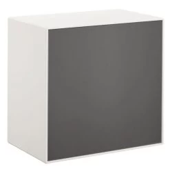 Now! By Hülsta Easy Hänge-Designbox Lack-hellgrau