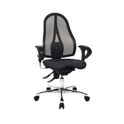 Topstar Sitness 15 Bürostuhl Schwarz Inkl. Armlehen - Schnell Lieferbar