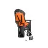 Hamax Siesta Fahrradsitz Grau/Orange Abschließbare Halterung | Portofrei