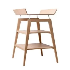 Leander Linea Wickeltisch Eiche Mit Schaumauflage Platzsparender Wickelplatz