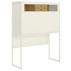 Now! Vision By Hülsta Barfach Mit 1 Klappe 143,3x108,7x42,1 - Lack-weiß