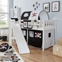 Ticaa Ekki Podestbett Vertikal Buche Weiß A3 Massivholz - Dessin Wählbar