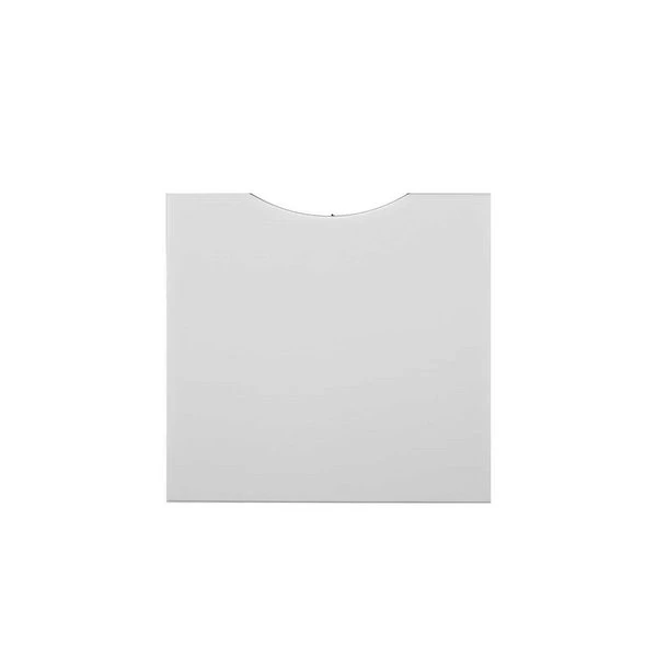 LIFETIME Lade Für Schrank 50 Cm, Weiß Massivholz, Mit Griffmulde – Bild 2