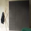 Now! Wardrobes By Hülsta Kombination 9 225,4x152x59 Cm | Lack-grau