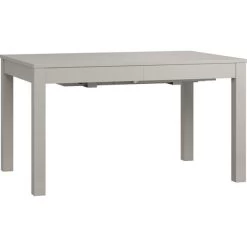 VOX Simple Ausziehtisch Rechteckig Grau 140-340x90 Cm