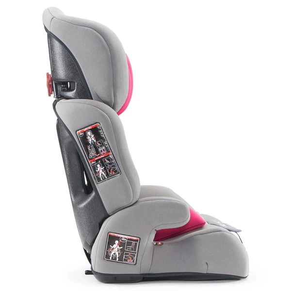 Kinderkraft Comfort Up Kindersitz Pink Gruppe 1/2/3 – Bild 5
