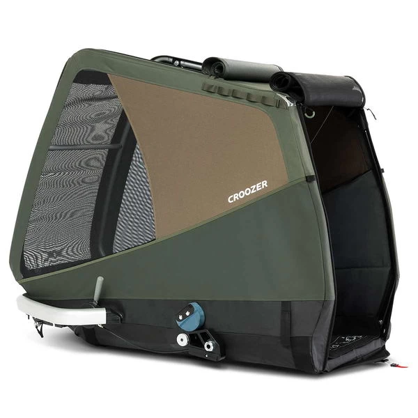 Croozer Dog Tammo Moss Green Fahrradanhänger Für Sehr Große Hunde Geeignet – Bild 3