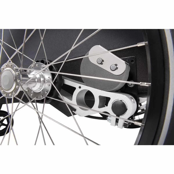 Croozer Kid Keeke 1 Stone Grey 2in1 Fahrradanhänger & Buggy-Set – Bild 8