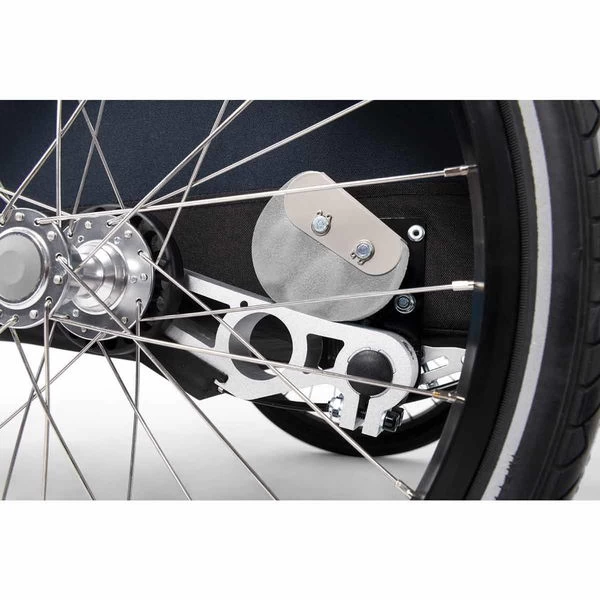 Croozer Kid Vaaya 2 Graphite Blue 2in1 Fahrradanhänger & Buggy-Set – Bild 8