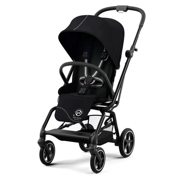 CYBEX Eezy S Twist+2 Buggy Moon Black Gestell Black | Mit All-Terrain Rädern