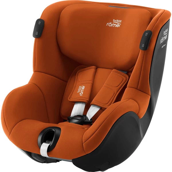 Britax Römer Dualfix ISense Autositz Golden Cognac 3 Monate-4 Jahre