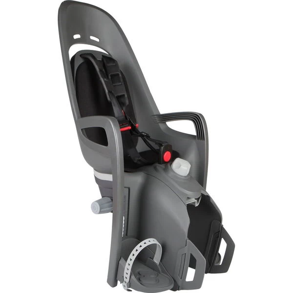 Hamax Zenith Relax Fahrradsitz Grau/Schwarz Gepäckträgerbefestigung | Portofrei