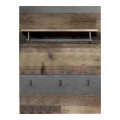 Trendteam Indy Paneel Old Wood / Graphit Grau
