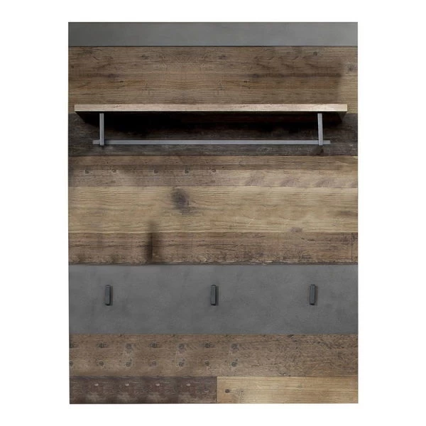 Trendteam Indy Paneel Old Wood / Graphit Grau