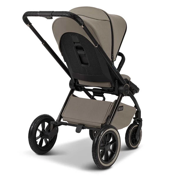 Moon Gio Plus Kombi-Kinderwagen Mud/black Chrome – Bild 7
