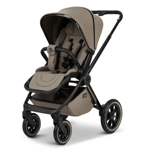 Moon Gio Plus Kombi-Kinderwagen Mud/black Chrome – Bild 5