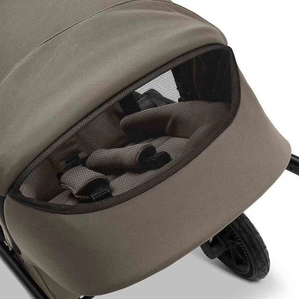 Moon Gio Plus Kombi-Kinderwagen Mud/black Chrome – Bild 12