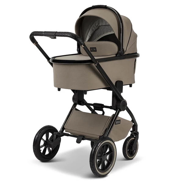 Moon Gio Plus Kombi-Kinderwagen Mud/black Chrome