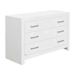 Paidi Fiona Kommode Breit 3 Schubkästen Kreideweiß