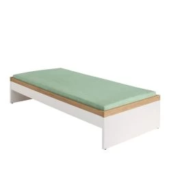 Paidi Oscar Studioliege 120x200 Cm Kreideweiß/Eiche-Nebraska