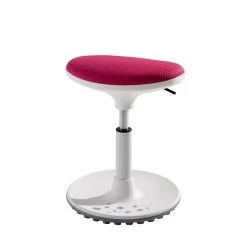 Paidi Speedy Sitzhocker Brombeere/weiß Sitzhöhe Stufenlos Einstellbar