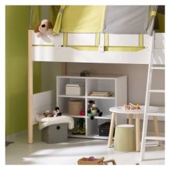 Paidi Unterstellregal 6 Fächer Kreideweiß Für Fiona/Fionn/Kira/Tiago/Tiny House/Ylvie