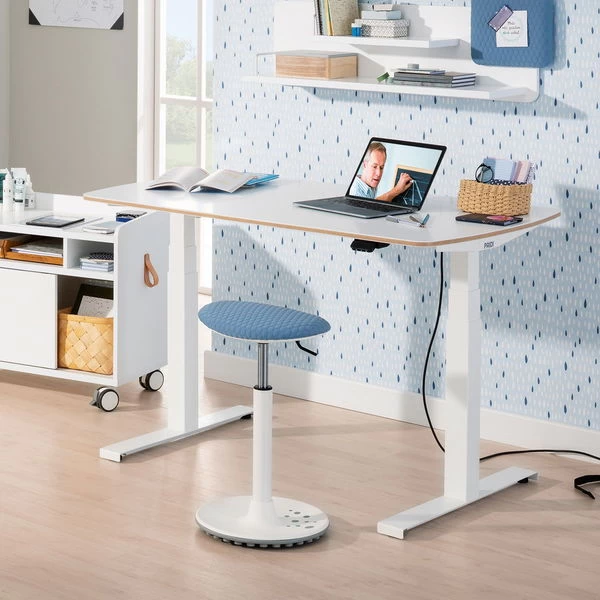 Paidi E-lion 1 Schreibtisch Kreideweiß / Weiß 130 X 75 Cm