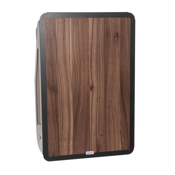 Timkid Quattro Wandwickeltisch Edelstahl Nussbaum Inklusive Wickelmatte | Elegant Design