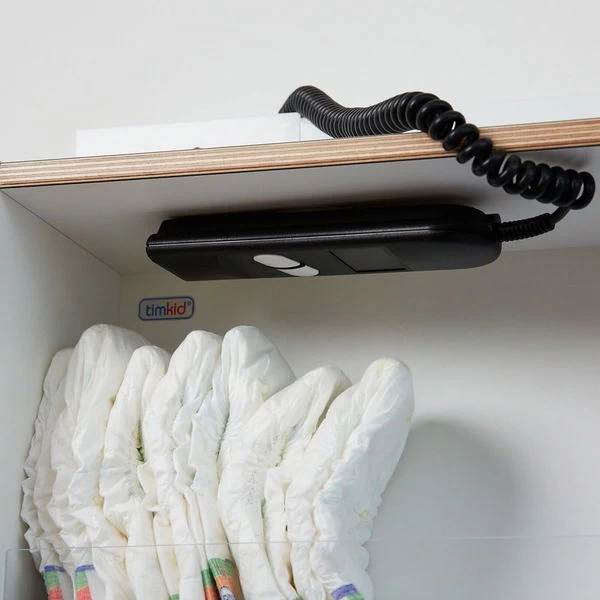 Timkid HIIWI Lift Für Wandwickeltische Stahl Gepudert | Elektronisch Höhenverstellbar – Bild 2